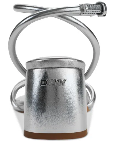 Dkny Trixie Ankle Strap Sandal In Light Taupe