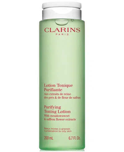 Shop Clarins Purifying Toning Lotion With Meadowsweet, 6.7 Oz. In No Color