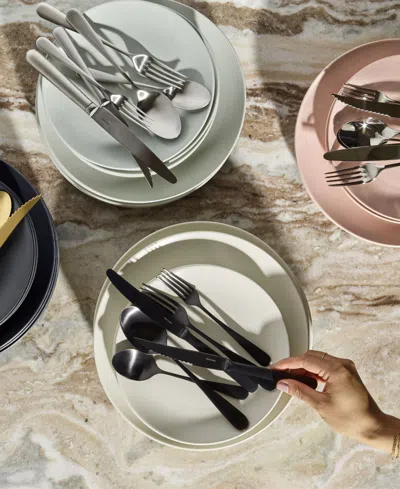 Year & Day 20-pc Flatware Set, Service For 4 In Matte Black