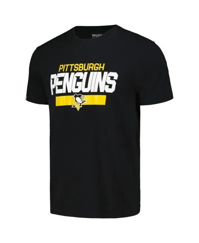 Shop Levelwear Men's  Sidney Crosby Black Pittsburgh Penguins Richmond Player Name And Number T-shirt