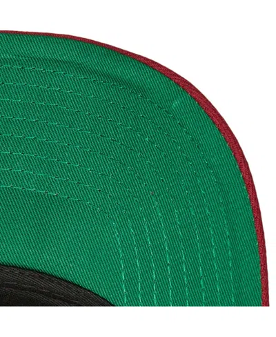 Mitchell & Ness Men's  Burgundy Colorado Avalanche Team Ground Pro Adjustable Hat In Burgundy