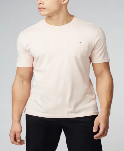 Shop Ben Sherman Men's Signature Pocket Short Sleeve T-shirt In Pale Pink