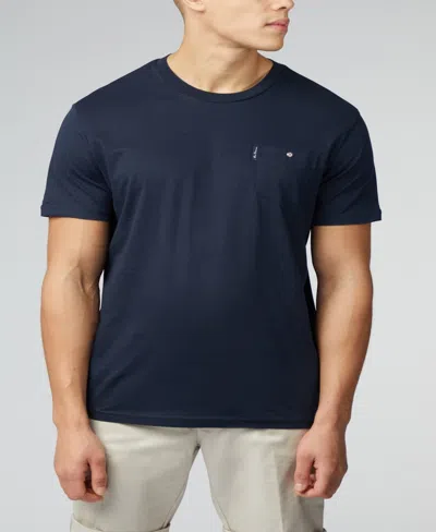 Shop Ben Sherman Men's Signature Pocket Short Sleeve T-shirt In Dark Navy