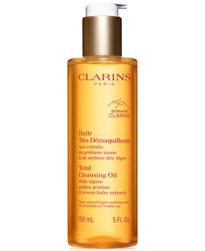 Shop Clarins Total Cleansing Oil & Makeup Remover, 5 Oz. In No Color