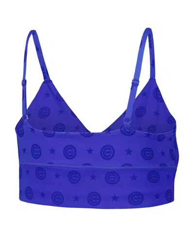 Shop Terez Women's  Royal Chicago Cubs Active Bra