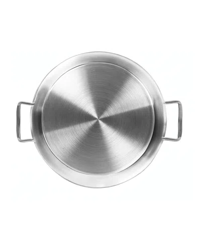 Sedona Stainless Steel 5.5 Quart Casserole In Silver