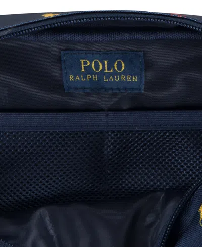 Shop Polo Ralph Lauren Polo Ralph Boys Lauren Polo Pony Dopp Kit In Newport Navy