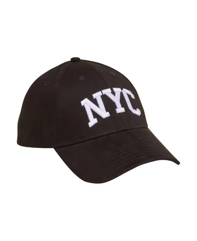 Shop Cotton On Men's 6 Panel Ball Cap In Black,nyc