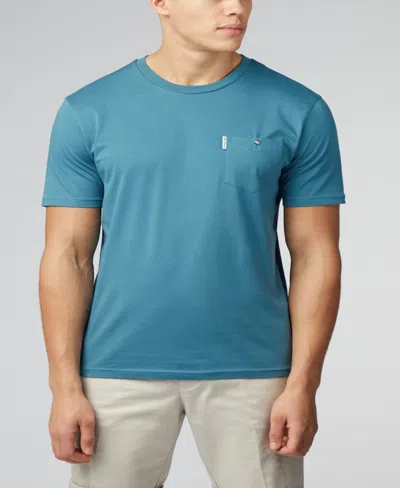 Shop Ben Sherman Men's Signature Pocket Short Sleeve T-shirt In Teal