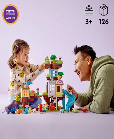 Lego Duplo Town 3in1 Tree House 10993 Building Set In Multicolor