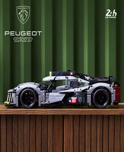 Shop Lego Technic Peugeot 9x8 24h Le Mans Hybrid Hypercar 42156 Building Set In Multicolor