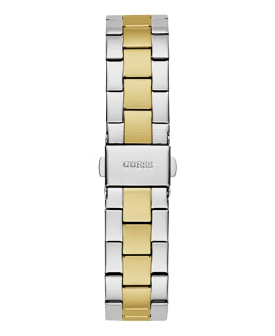 Shop Guess Women's Analog Two-tone Stainless Steel Watch, 32mm In Two Tone