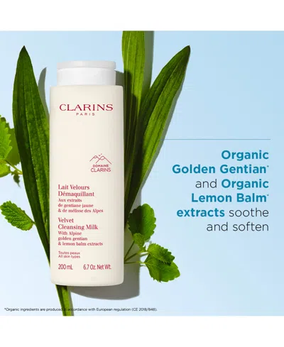 Clarins Velvet Cleansing Milk, 6.7 Oz. In No Color