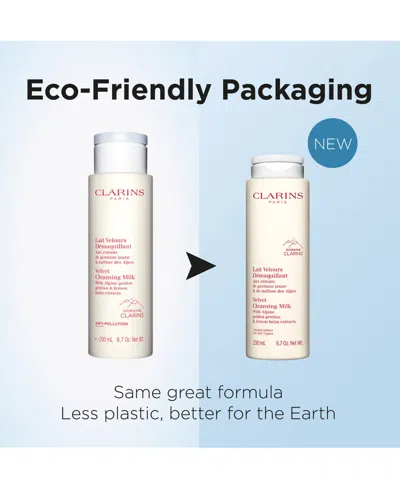 Clarins Velvet Cleansing Milk, 6.7 Oz. In No Color