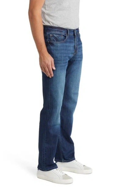 7 For All Mankind Ens Waking Hours Slimmy Brand-tab Straight-leg Slim-fit Stretch-denim Blend Jeans In Ironwood