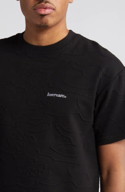 Shop Icecream Blackened Oversize Knit T-shirt