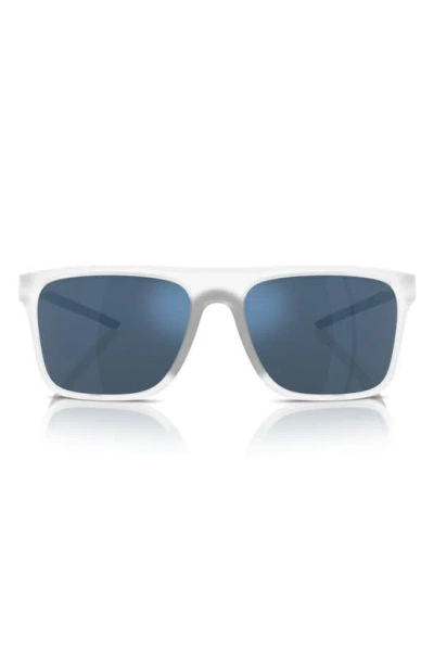 Shop Scuderia Ferrari 58mm Square Sunglasses In Grey