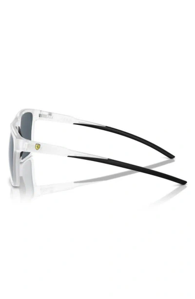 Scuderia Ferrari 58mm Square Sunglasses In Grey