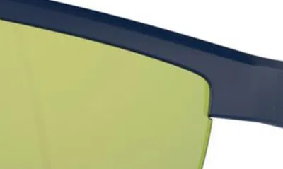 Scuderia Ferrari 140mm Shield Sunglasses In Matte Blue