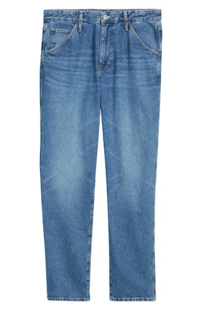 Shop Ag Wells Relaxed Tapered Carpenter Jeans In Sunset Point