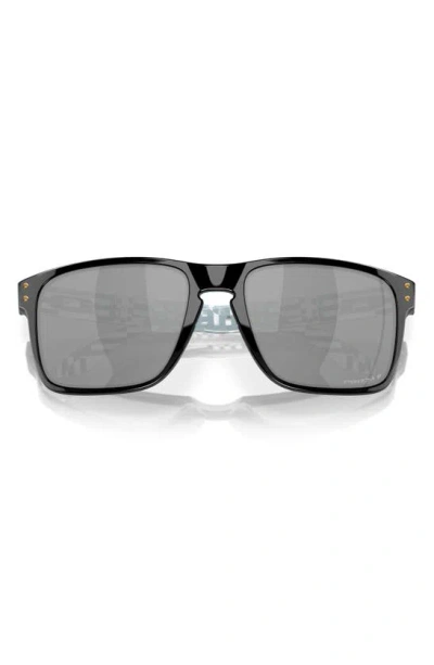 Oakley Holbrook Xl Introspect Square-frame Sunglasses In Black
