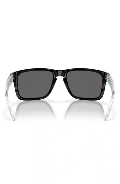 Oakley Holbrook Xl Introspect Square-frame Sunglasses In Black