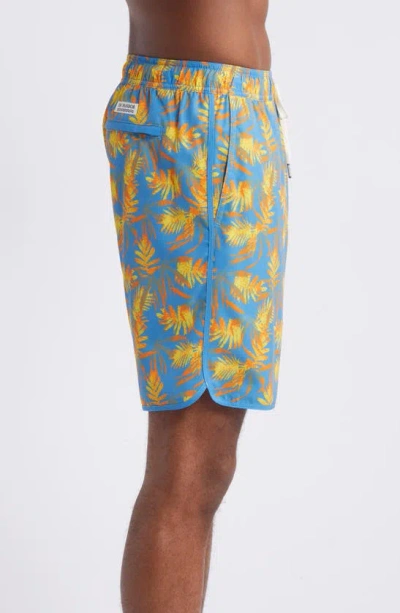 Shop Fair Harbor The Anchor Swim Trunks In Sundrenched Palms