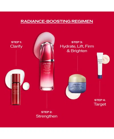 Shop Shiseido 4-pc. Radiance-boosting Regimen Skincare Set In No Color