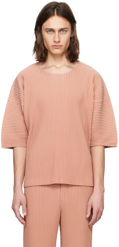 Shop Issey Miyake Pink Monthly Color March T-shirt In 23-dull Pink