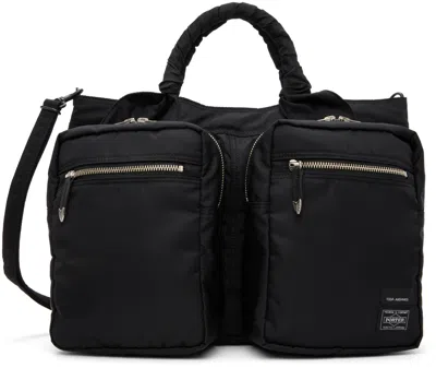 Shop Toga Black Porter Edition Sp Tote Bag In 26 Black