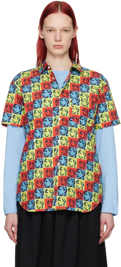 Shop Comme Des Garçons Shirt Multicolor Andy Warhol Shirt In 1 Print D