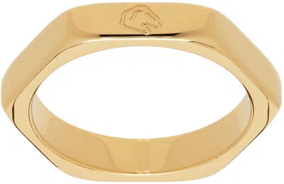Shop In Gold We Trust Paris Gold Thin Nut Ring