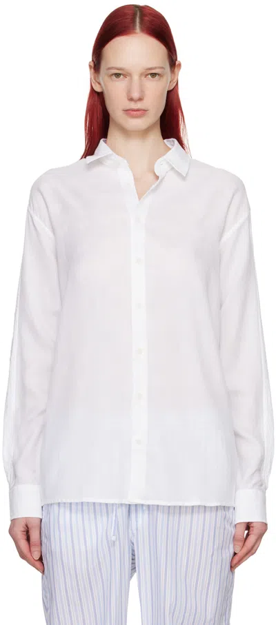 Shop Soulland White Damon Shirt