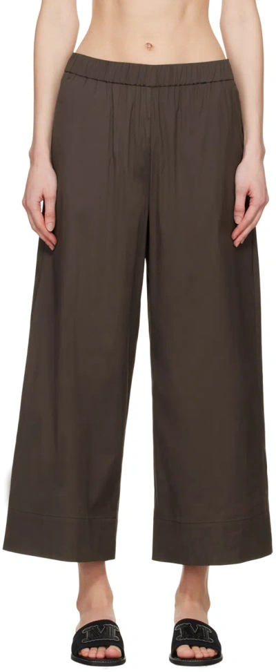 Shop Max Mara Brown Esperia Trousers In 2 Brown