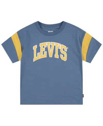 Shop Levi's Toddler And Little Boys Sports T-shirt In Oatmeal Heather