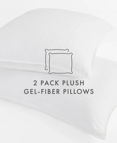 Ienjoy Home Plush Down Alternative Cooling Gel-infused Fibers 2-pack Pillows, Standard In White
