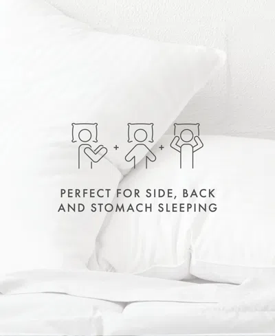 Ienjoy Home Plush Down Alternative Cooling Gel-infused Fibers 2-pack Pillows, Standard In White