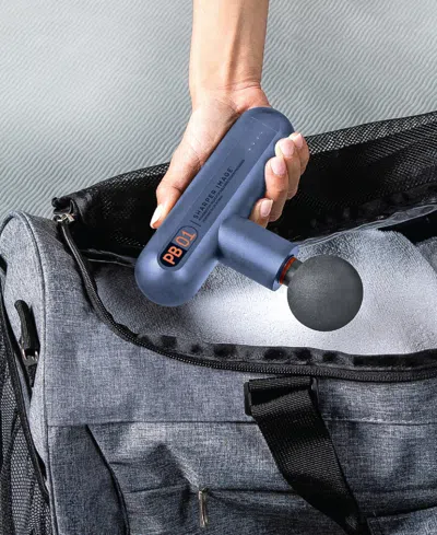 Sharper Image Powerboost Move Deep Tissue Travel Percussion Massager In Silver