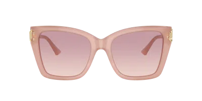 Shop Jimmy Choo Woman Sunglass Jc5012 In Brown Gradient Violet