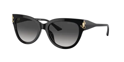 Jimmy Choo Jc 5018u 50008g 54mm Womens Phantos Sunglasses In Dark Grey