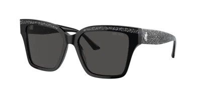 Jimmy Choo Jc 5003 503687 55mm Womens Pillow Sunglasses In Dark Grey
