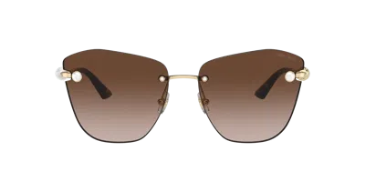 Jimmy Choo Woman Sunglass Jc4004hb In Gradient Brown