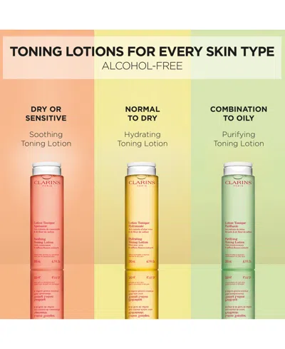 Clarins Soothing Toning Lotion With Chamomile, 6.7 Oz. In No Color