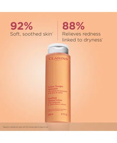 Clarins Soothing Toning Lotion With Chamomile, 6.7 Oz. In No Color
