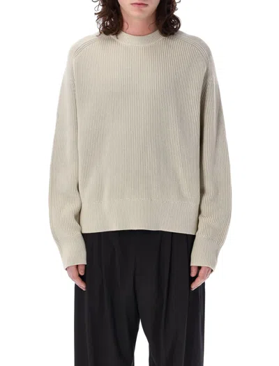 Shop Studio Nicholson Coe Knit Sweater In Cloud