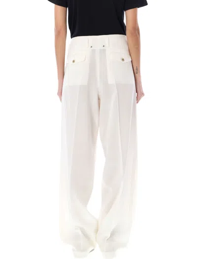 Shop Golden Goose Joggers Pants In Aged White