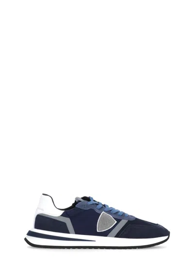 Shop Philippe Model Running Tropez 2.1 Sneakers In Blue