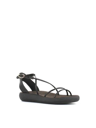 Shop Ancient Greek Sandals Sandals Anastasia In Black