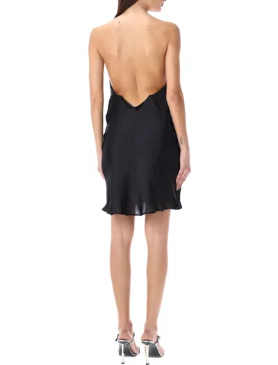 Shop Y/project Invisible Straps Mini Dress In Black