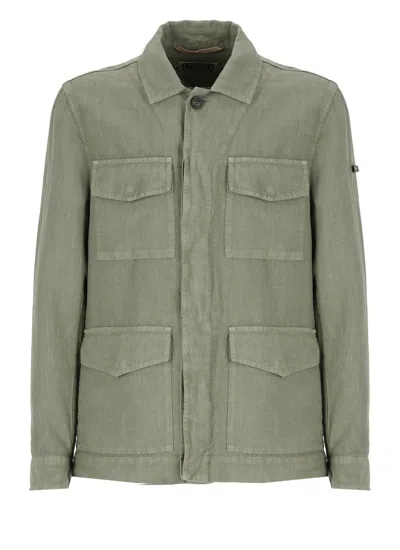 Shop Peserico Saharan Jacket In Green